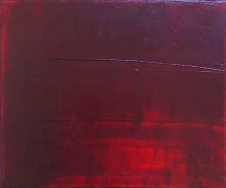 Werke mit wenigen Farben erfordern die Tiefe, die Spiritualität der Farbe. Bordeaux daylight _Mayumi Yamakawa.jpg