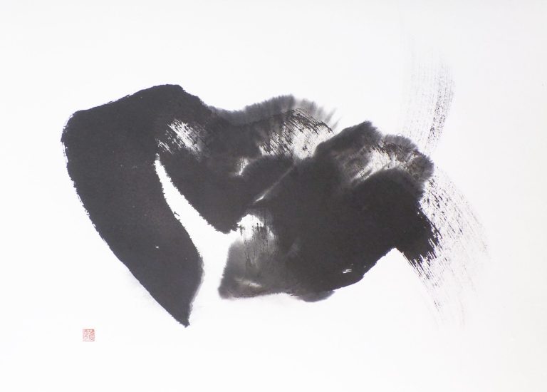 modern sumi-e, spiritual