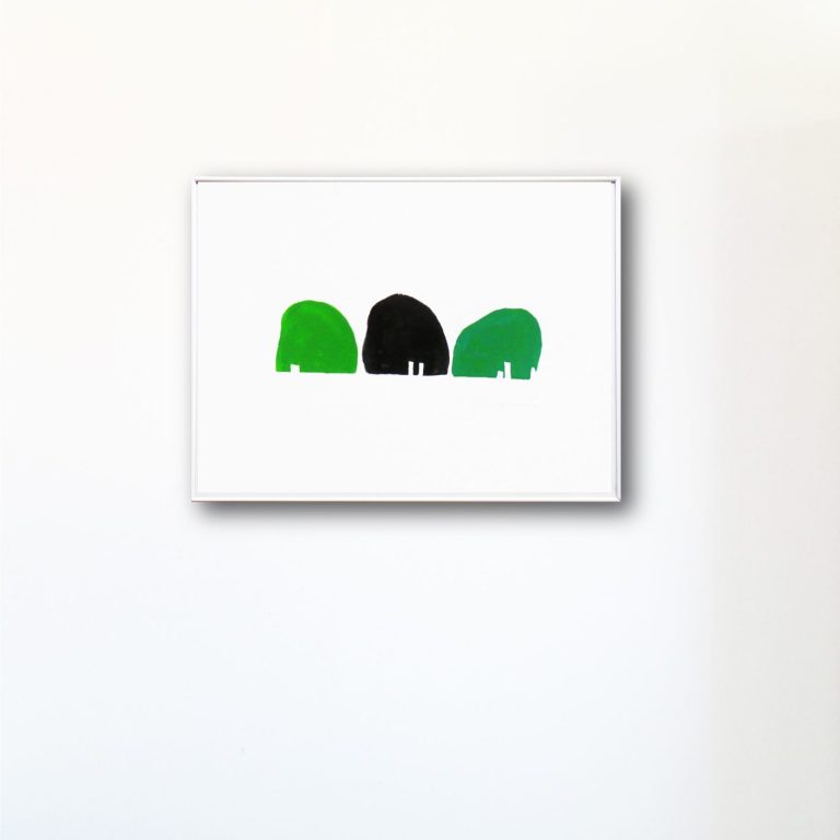 Kunst sagt nicht viel. Präsenz ist einfach das, was da ist. Art doesn't say much. Its mere presence is what it is.
