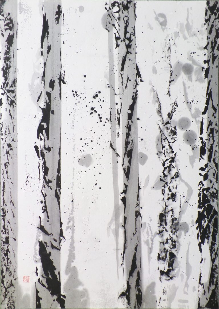 modern sumi-e