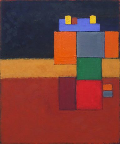 Moderne Formen und schlichte Farben sind die Essenz von Zen. Blocks-Grandma's house_MayumiYamakawa.jpg